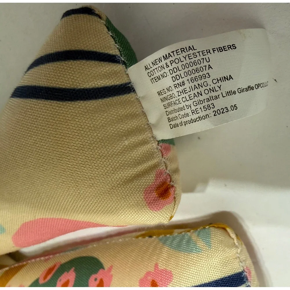 Dammit Doll Floral Stress Relief Toy Multicolor Botanical Print DDL000607U 12in